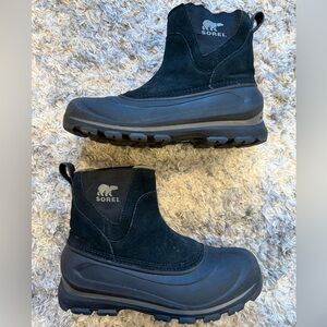 Sorel Men’s Buxton Pull On Snow Boot. Size 10